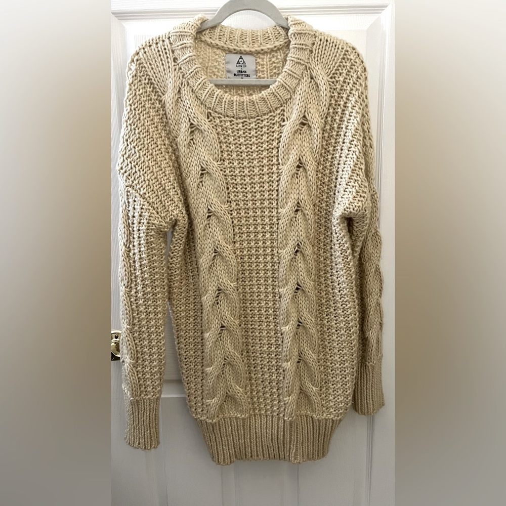UNIF - Cable Knit Sweater - SIZE M